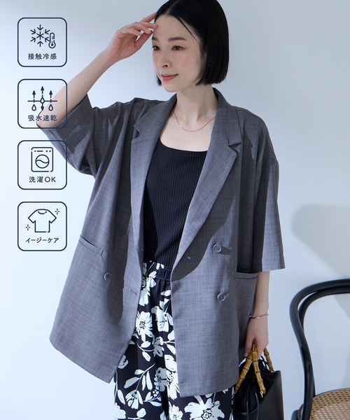 Aunely ジャケット テーラードジャケット レディース : ZOZOTOWN Yahoo