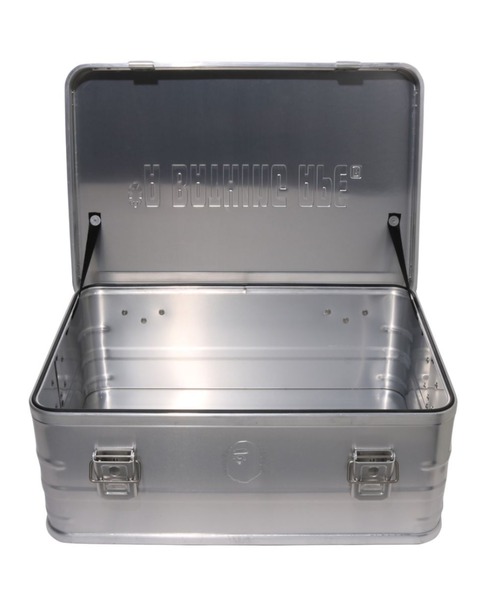収納 BAPE ALUMINUM CONTAINER 46L 【公式通販】