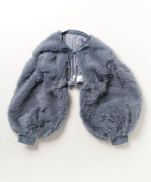 「terrace」 ボレロ MEDIUM ブルー レディース_画像2