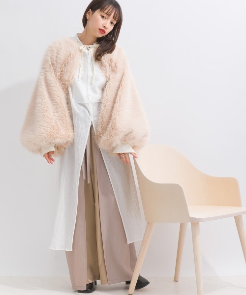 「terrace」 ボレロ MEDIUM ブルー レディース_画像9