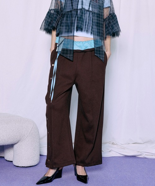 MAISON SPECIAL（メゾンスペシャル） ワイドパンツ スウェットパンツ