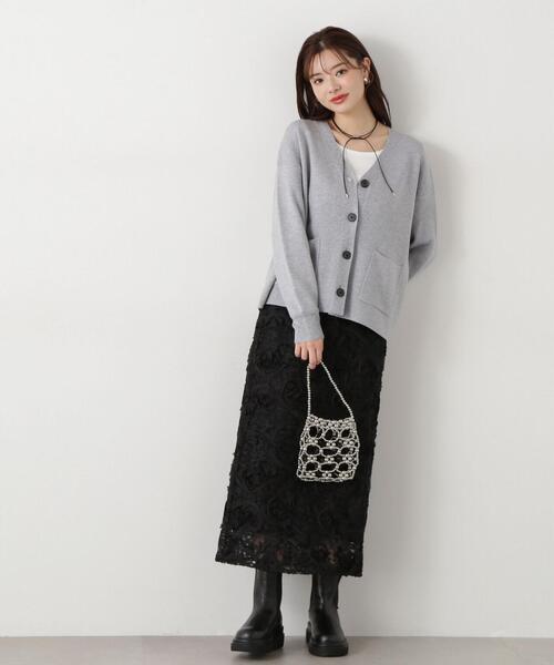「PROPORTION BODY DRESSING」 タイトスカート MEDIUM ホワイト レディース_画像6