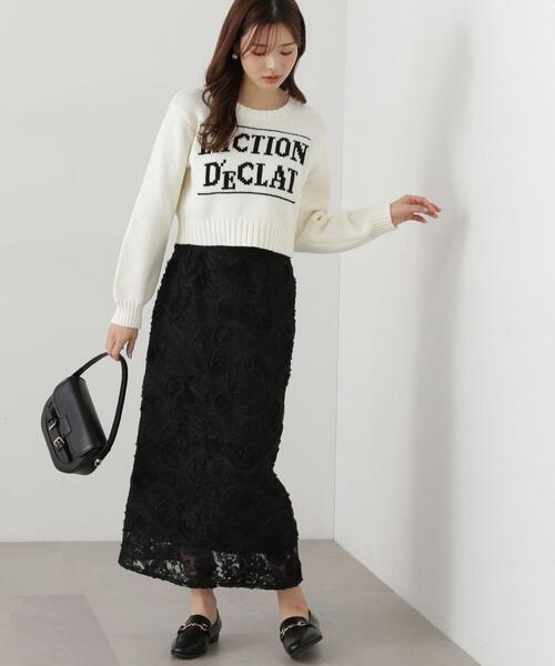 「PROPORTION BODY DRESSING」 タイトスカート MEDIUM ホワイト レディース_画像7
