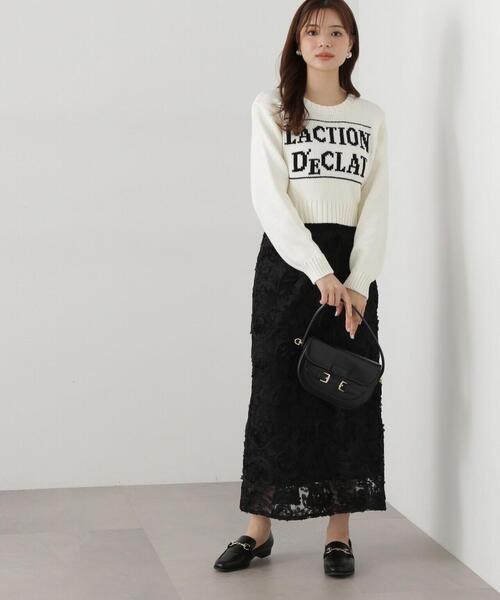 「PROPORTION BODY DRESSING」 タイトスカート MEDIUM ホワイト レディース_画像8