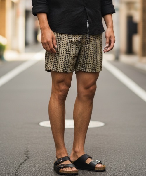 OAS（オーエーエス） 水着 BOARD SHORTS/OAS / 幾何学総柄ボード