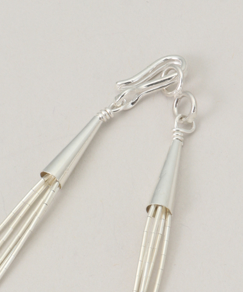 ネックレス Native SilverStreams / liquid silver necklace 45cm レディースの画像