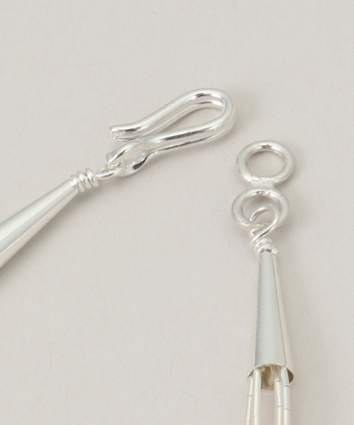 ネックレス Native SilverStreams / liquid silver necklace 45cm レディースの画像
