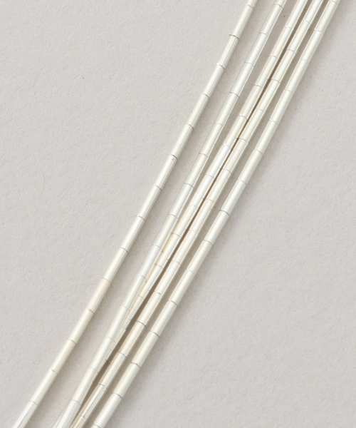 ネックレス Native SilverStreams / liquid silver necklace 45cm レディースの画像