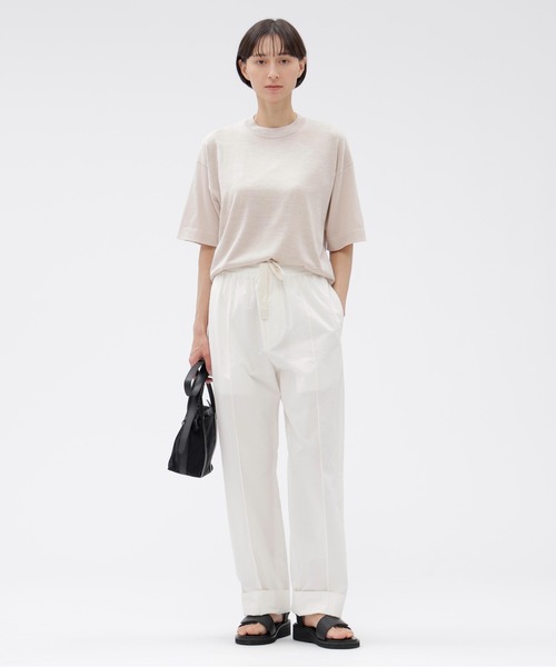 ニット セーター WASHABLE SILK COTTON レディースの画像