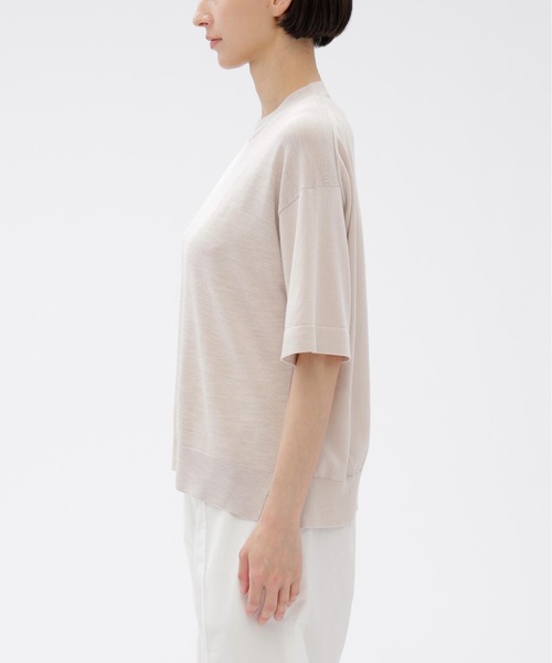 ニット セーター WASHABLE SILK COTTON レディースの画像