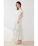 tシャツ オフショルフリルカットトップス 夏服...の詳細画像3