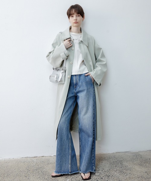 「tageechita」 デニムパンツ S ブルー レディース_画像7