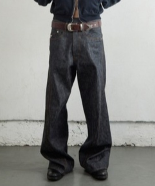 NVRFRGT（ネヴァーフォーゲット） ジーンズ 3D TWISTED WIDE LEG JEANS