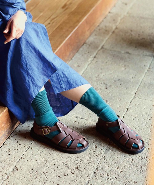Organic handloom サンダル M ブラウン メンズ : ZOZOTOWN Yahoo!店