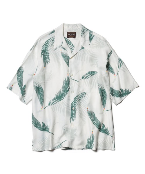 「MR.OLIVE」 半袖シャツ LARGE ブラック メンズ_画像2