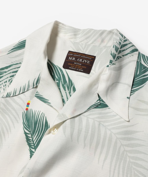 「MR.OLIVE」 半袖シャツ LARGE ブラック メンズ_画像6
