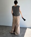 ニット セーター 「新色追加」シャギーベスト ...の詳細画像5