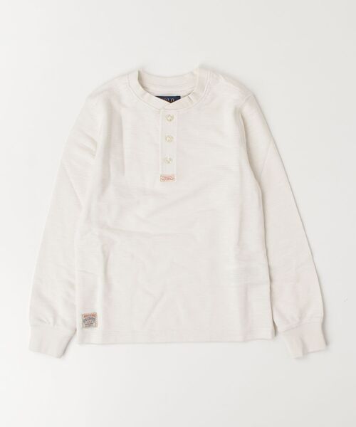 RRL Ralph Lauren ワッフル ヘンリーネック 長袖Tシャツ Polo Ralph Lauren Childrenswear ラルフローレン ヘンリーネック t