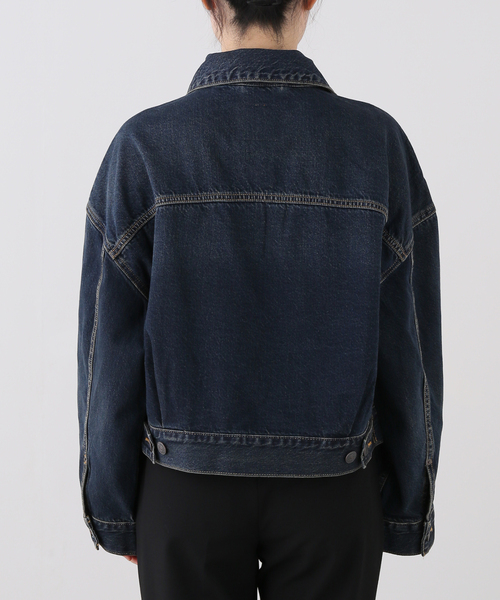 Levi's（リーバイス） デニムジャケット gジャン LOOSE CROP TRUCKER