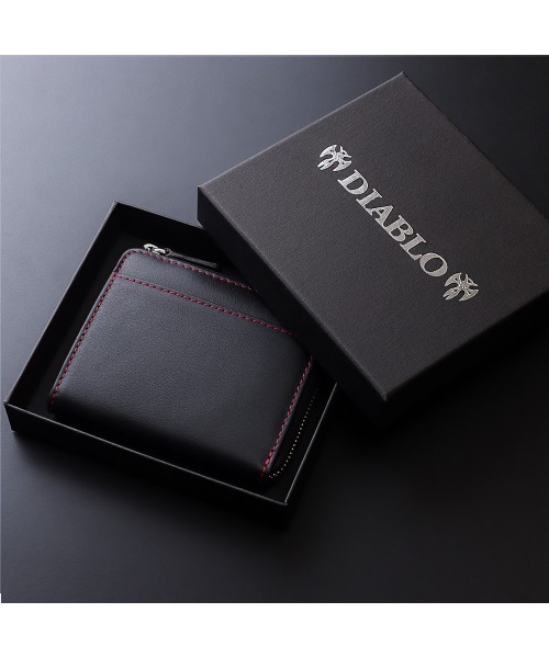 財布 レザー L字ファスナー コンパクト財布 メンズ : ZOZOTOWN Yahoo