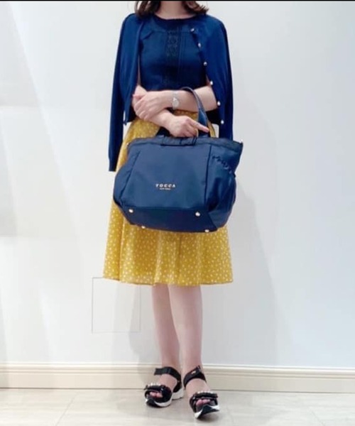 RIBBON トートバッグ NYLON トートバッグ バッグ DUAL RIBBON NYLON