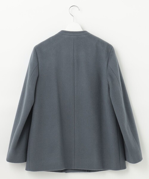 J.PRESS（J.プレス） ノーカラーコート コート ショートビーバー ノー