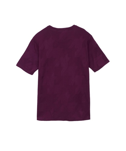 【パープル】ZERO by TORNADO MART∴ヒュージ千鳥リンクス半袖カットソー TORNADO MART（トルネードマート） tシャツ ZERO by TORNADO MART