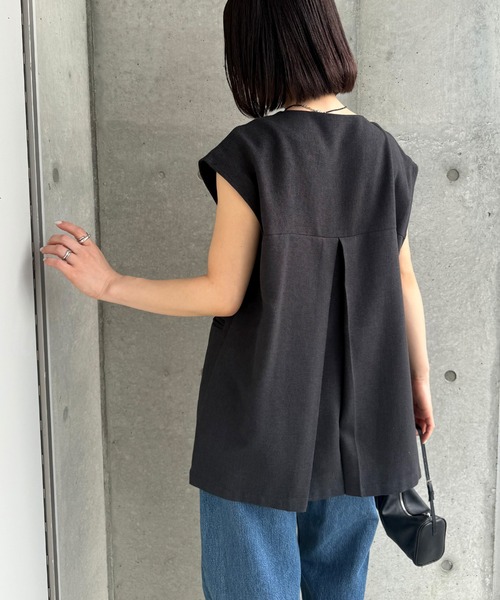 ベスト ジレ ノーカラーベスト レディース : ZOZOTOWN Yahoo!店 - 通販