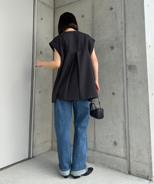 ベスト ジレ ノーカラーベスト レディース : ZOZOTOWN Yahoo!店 - 通販