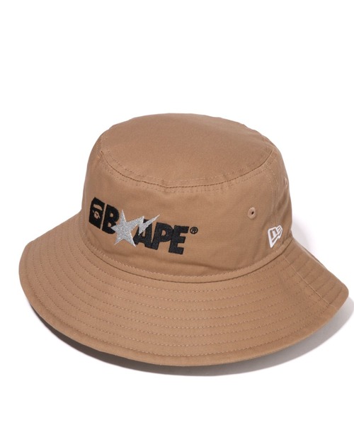 帽子 ハット BAPE NEW ERA BUCKET HAT K キッズ 子供 男の子 女の子の画像