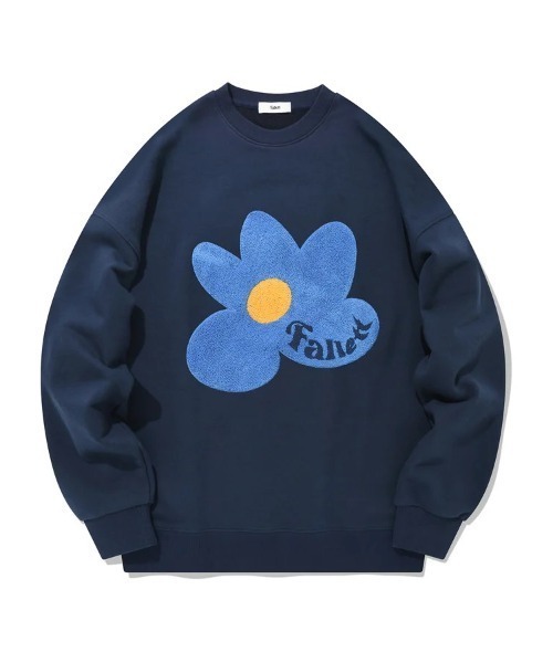 ★関税込★FALLETT★Boucle Flower Sweatshir.t★スウェット★ Fallett トレーナー スウェット A'GEM/9 × .kom「FALLETT