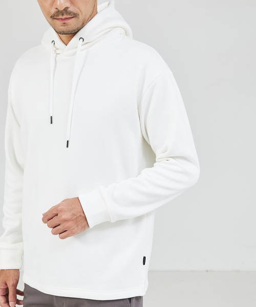 ABAHOUSE GRAY パーカー 「ふわふわ・もちもち」裏シャギー パーカー