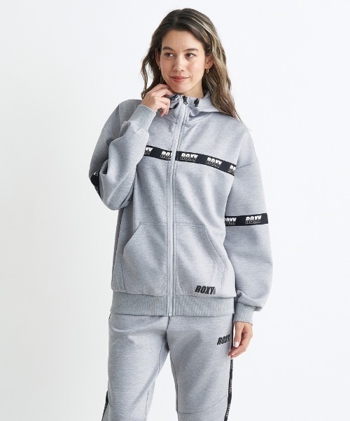 トレーナー スウェット MY WAY ZIP HOODIE/ロキシー速乾UVカット付きドルマンスリーブジップフーディ レディース ROXY トレーナー スウェット MY WAY ZIP HOODIE/ロキシー速乾UV