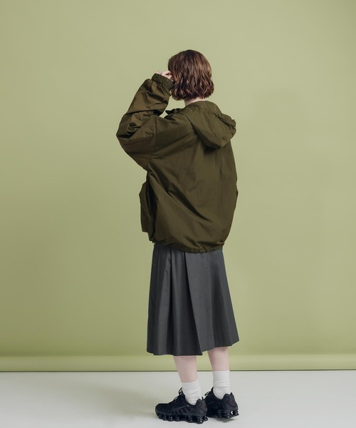 【美品】muse Deuxieme Classe アノラックパーカー　カーキ セール】 ◇アノラックパーカー （ブルゾン）｜human woman