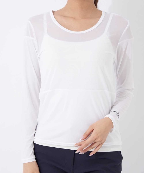 PING（ピン） tシャツ 「PING APPAREL」ロゴジャカード長袖ハイネック