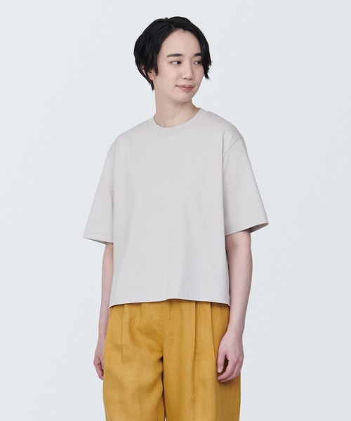 4点セット無印良品 涼感UVカットワイド半袖Tシャツ 無印良品 tシャツ 婦人 涼感UVカットワイド半袖Tシャツ