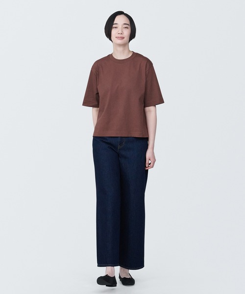 4点セット無印良品 涼感UVカットワイド半袖Tシャツ 無印良品 tシャツ 婦人 涼感UVカットワイド半袖Tシャツ