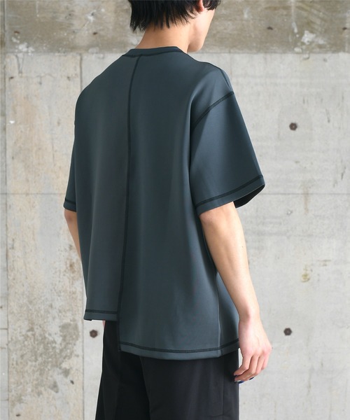 半袖Tシャツ メンズ プリーツ切替 . 000000012172-01-xl.jpg?t=