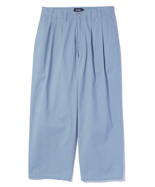 Qoo　新品　XLARGE エクストララージ　ワイドチノパンツ2枚 XLARGE チノパン 2TUCK CHINO PANTS メンズ レディース