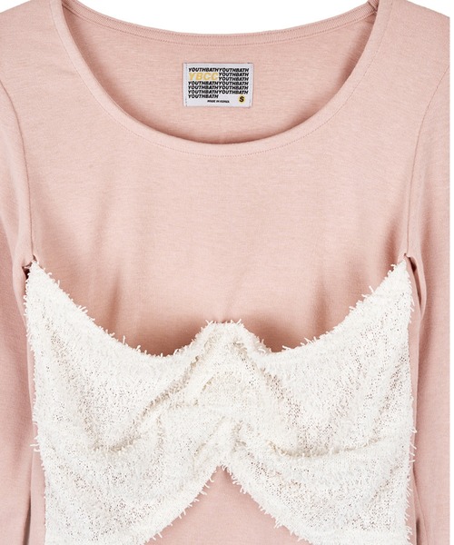 Tシャツ・カットソー YOUTHBATH RIBBON LONG SLEEVE 4FK288 youthbath Tシャツのおすすめ人気商品一覧 通販 - Yahoo