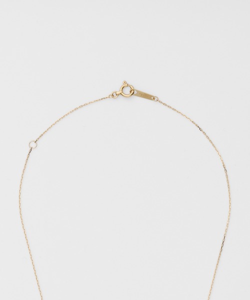 agete（アガット） ネックレス K18ダイヤモンドネックレス（0.15ct