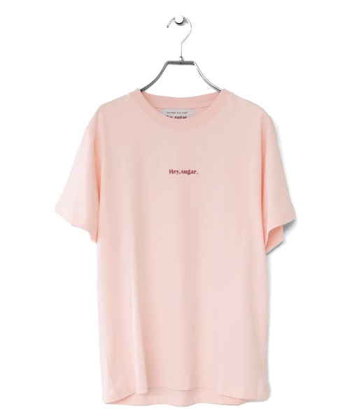 tシャツ Hey， sugar. ”LOGO” 8.1oz PRINT TEE - ヘイシュガー