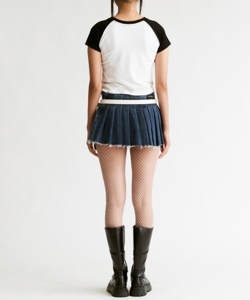 MOMMANWA tシャツ 「MOMMANWA」MOM's TOUCH RAGLAN SHIRT