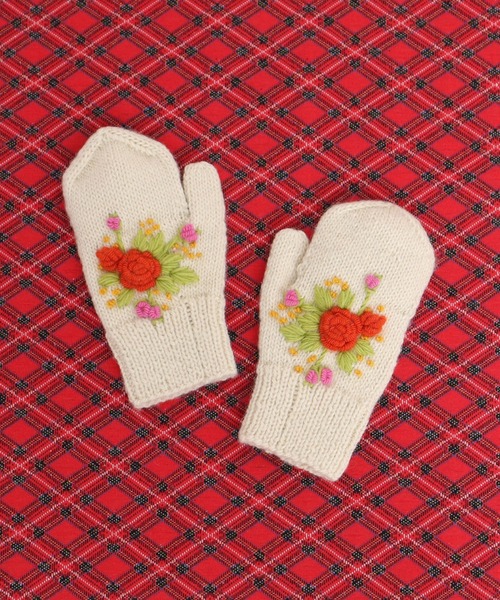 CHILD WOMAN（チャイルドウーマン） 手袋 「WEB別注」ネパールハンド