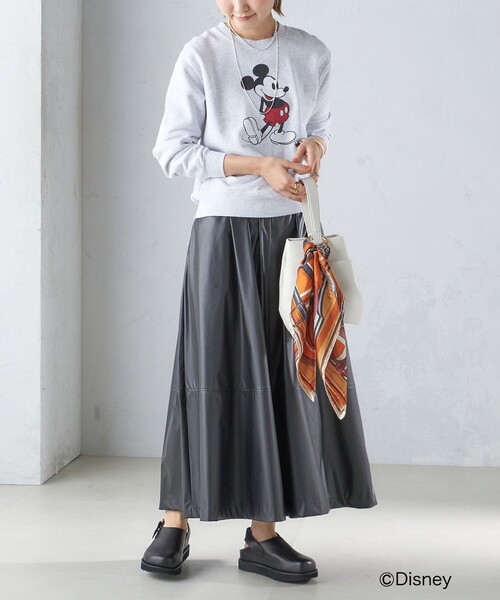 SHIPS（シップス） スカート 「手洗い可能」ギャザー スカート