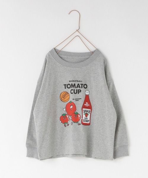 LOWRYS FARM（ローリーズファーム） tシャツ ハンバーガーロンT