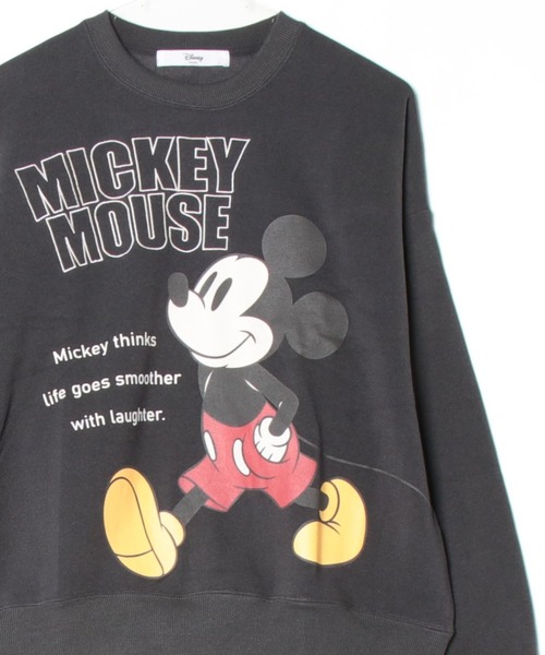 Disney（ディズニー） トレーナー スウェット ミッキーフレンズ 裏起毛
