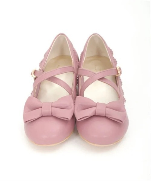 クロスベルトリボンパンプス | kawaii | axes femme online shop