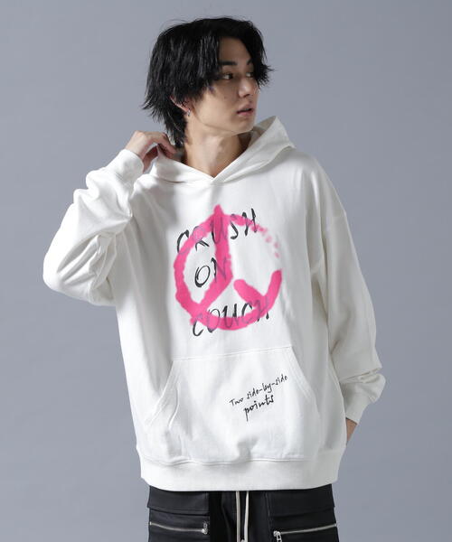 パーカー 「WEB＆限定」UMLAUT/ウムラウト/SWEAT HOODIE C レディース メンズ L.H.P パーカー 「WEB＆DEPOT限定」UMLAUT/ウムラウト/SWEAT