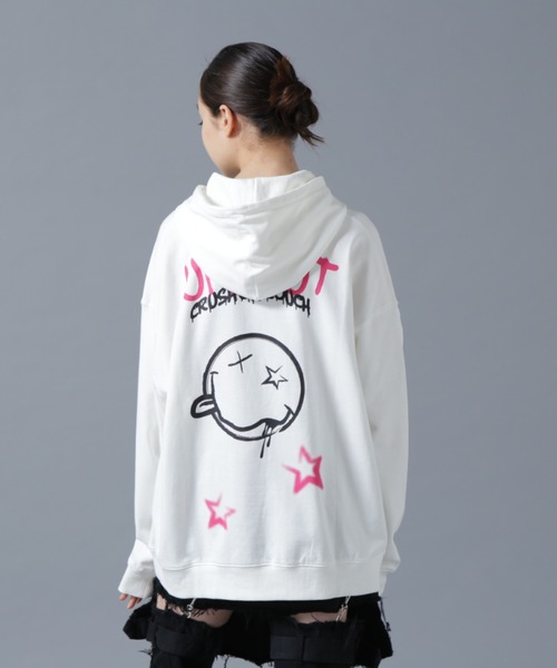 tシャツ 「WEB＆限定」UMLAUT/ウムラウト/タギング ペイントTEE レディース メンズ ウムラウト（レディースファッション） | ファッション の